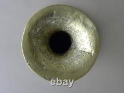 Avantgardiste deb 20° PIED DE LAMPE / BOUGEOIR bronze ART NOUVEAU / ART DECO
