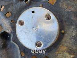 Baromètre & Thermomètre Art Déco Aux Perruches Bronze Argenté