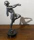 Beau Régule Art Déco Danseuse Sur Socle Bronze Circa 1930