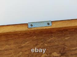 Boîte à cigares ancienne palissandre Marcel Quercia relief bronze Art Déco rare