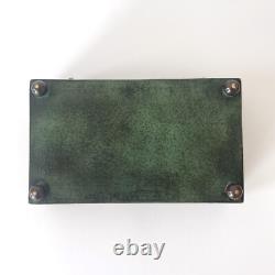 Boîte en bronze signée Max Le Verrier Art déco Bas-relief Antique 1930s