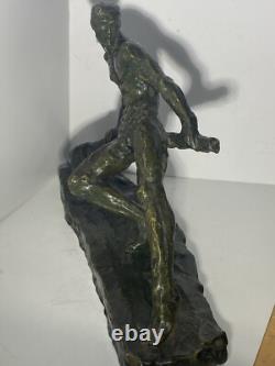 Bronze P Lefagay Art Deco