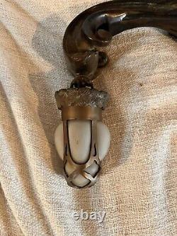 Bronzen Art Deco Lampe