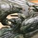 Combat D'aigles Sign&eacute; Rich&Eacute; Sculpture Bronze Art Deco Patine Antique Vintage &micro;