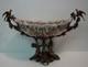 Centre De Table Fruitier Figurine Perroquet Oiseau Fleur Style Art Deco Style Ar