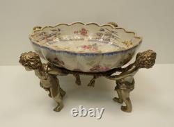 Centre de table Fruitier Fleur Ange Cherubin Bebe Style Art Deco Style Art Nouve