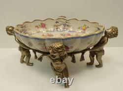 Centre de table Fruitier Fleur Ange Cherubin Bebe Style Art Deco Style Art Nouve