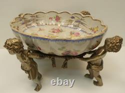 Centre de table Fruitier Fleur Ange Cherubin Bebe Style Art Deco Style Art Nouve