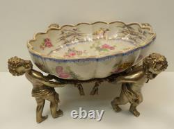 Centre de table Fruitier Fleur Ange Cherubin Bebe Style Art Deco Style Art Nouve