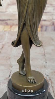 Chiparus Égyptien Danseuse Bronze Statue Classique Art Déco Décor Maison
