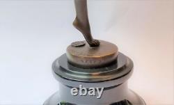 DANSEUSE FEMME HINDU ART DÉCO FIGURE DE BRONZE H39,3 cm