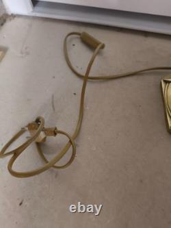 DEGUÉ Lampe ART DECO PIED BRONZE LAMPE de chevet / de bureau