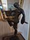 Danseuse Style Art Déco En Bronze Charme D'orient D'après Chiparus (1886-1947)