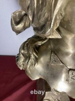 Emmanuel VILLANIS (1858-1914) SAIDA Bronze Art Nouveau / Art Deco
