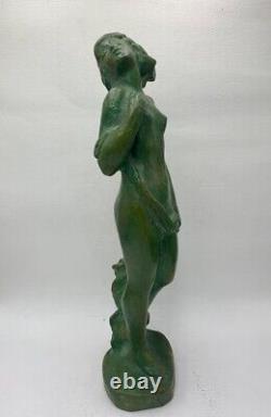 Figure Art Déco en Bronze