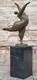 Figurine En Bronze De Ballerine Sign&eacute;e Originale Sculpture Art D&eacute;co