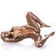 Figurine érotique En Bronze Nue Féminine Vintage