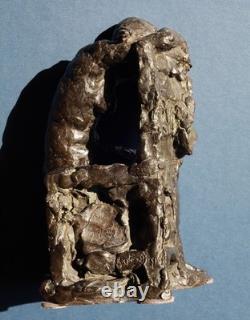 Gaston Broquet (1880-1947) Jeune Femme vers 1910 bronze Art Déco patine brune