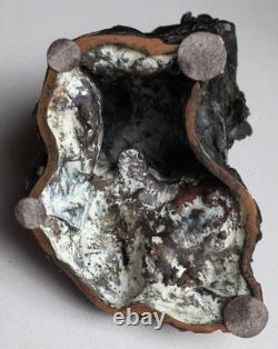 Gaston Broquet (1880-1947) Jeune Femme vers 1910 bronze Art Déco patine brune
