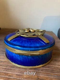 Grande Boite Ou Coffret De Paul Millet Sevres Montee Bronze Style Art Deco