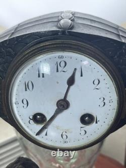 Horloge et sa parure Art Deco signée G LIMOUSIN -Splendide