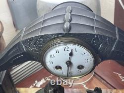 Horloge et sa parure Art Deco signée G LIMOUSIN -Splendide