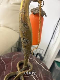 Lampe Art Déco. Muller Freres
