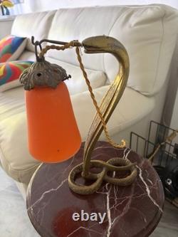 Lampe Art Déco. Muller Freres