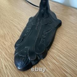 Lampe De Table Art Déco Vintage Aigle En Bronze Charles Ranc