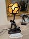 Lampe Art D&eacute;co Bronze
