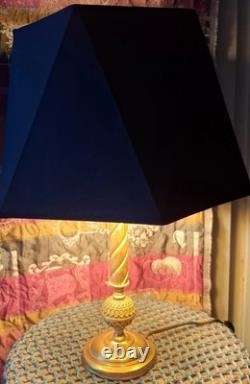 Lampe art déco bronze Laiton