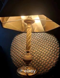 Lampe art déco bronze Laiton
