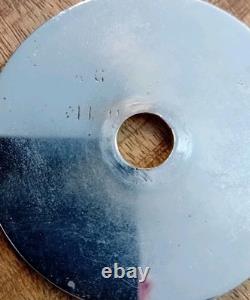 Lustre Art Deco Bauhaus Moderniste bronze argenté