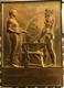 MÉdaille Plaque En Bronze Art DÉco Nouveau Medal Roty Dimension 105 X 145 Mm