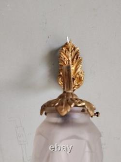 MOUYNET Applique BRONZE doré et TULIPES Art déco 1930