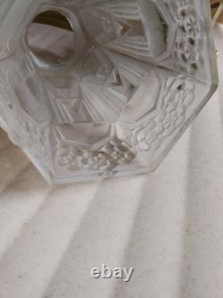 MOUYNET Applique BRONZE doré et TULIPES Art déco 1930