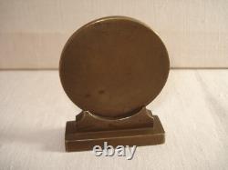 Médaille Art Deco Bronze Jeunes Algériennes Signée Bruneau