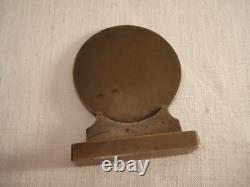 Médaille Art Deco Bronze Jeunes Algériennes Signée Bruneau