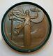 Médaille Art Deco Femme Pierre Turin Assurance La Providence French Art Medal