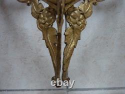 Monture de Lustre Bronze doré 84 cm Art Déco 1930