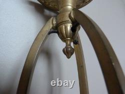 Monture de Lustre Bronze doré 84 cm Art Déco 1930