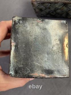 Paire De Vases Art Deco Bronze Design