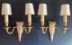 Paire D'appliques Vase Bronze Dor&eacute; Verre Grav&eacute; Louis Xvi Wall Sconces Art D&eacute;co