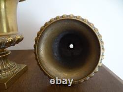 Paire de vase Médicis en bronze anciens, XIX ème