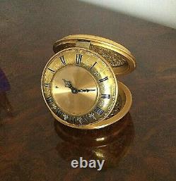 Pendulette Reveil Jaeger Lecoultre 8 Days Alarm Clock