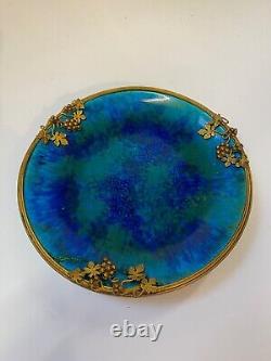 Petite Coupe Art Deco Porcelaine De Sevres Paul Millet Avec Monture Bronze