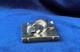Petite Sculpture De Souris En Bronze Argent&eacute; Avec Queue Articul&eacute;e, Art D&eacute;co