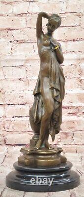 Phryne Bronze Statue Musée Réplique Art Déco Nu Femelle Décor Sculpture Affaire