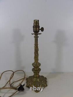 Pied de lampe bronze Art Nouveau art déco