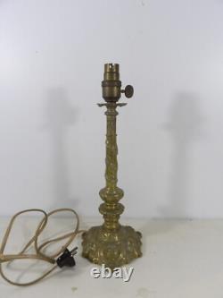 Pied de lampe bronze Art Nouveau art déco
